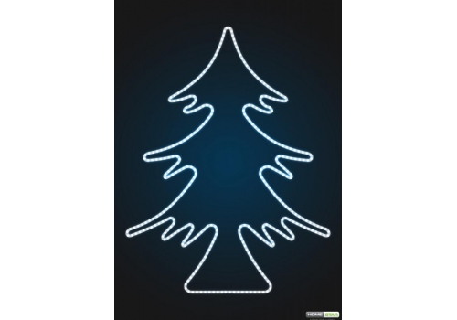 Световой мотив Елочка 150 см