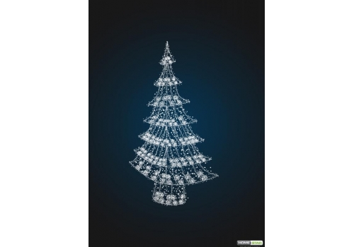Световая фигура Елочка Ажур 2м