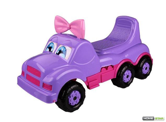 Машинка детская "Весёлые гонки" (для девочек) фиолетовый