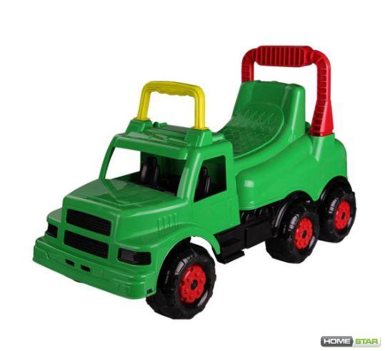 Машинка детская "Весёлые гонки"(для мальчиков) зелёный