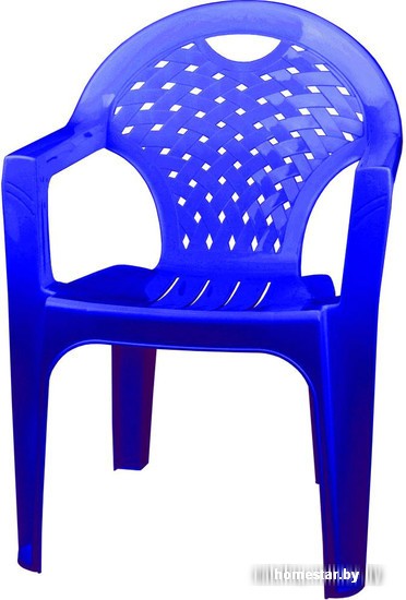 Стул Альтернатива Кресло синее (М2611)