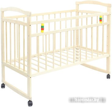 Детская кроватка Промтекс Колибри Эко-3 береза
